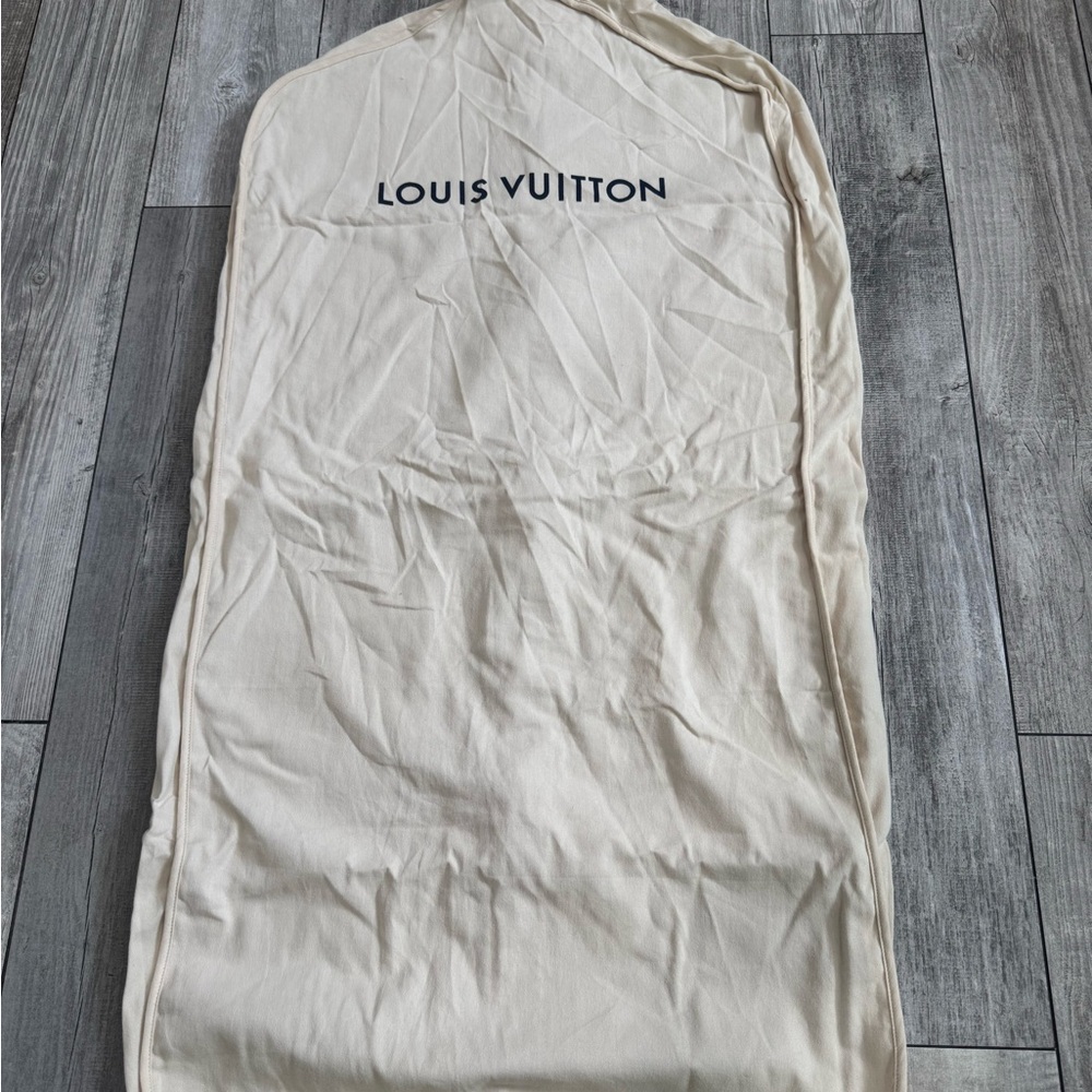 Louis Vuitton Cream Garment Bag.